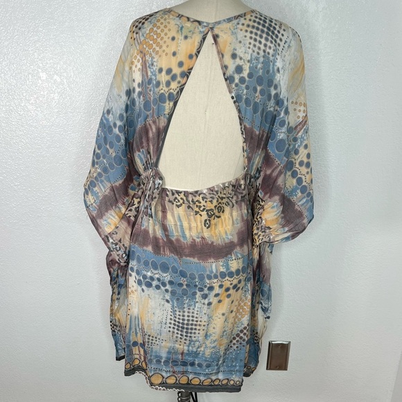 Agabhumi by Anthropologie boho hippie vacation beach swim bikini coverup - Picture 3 of 5